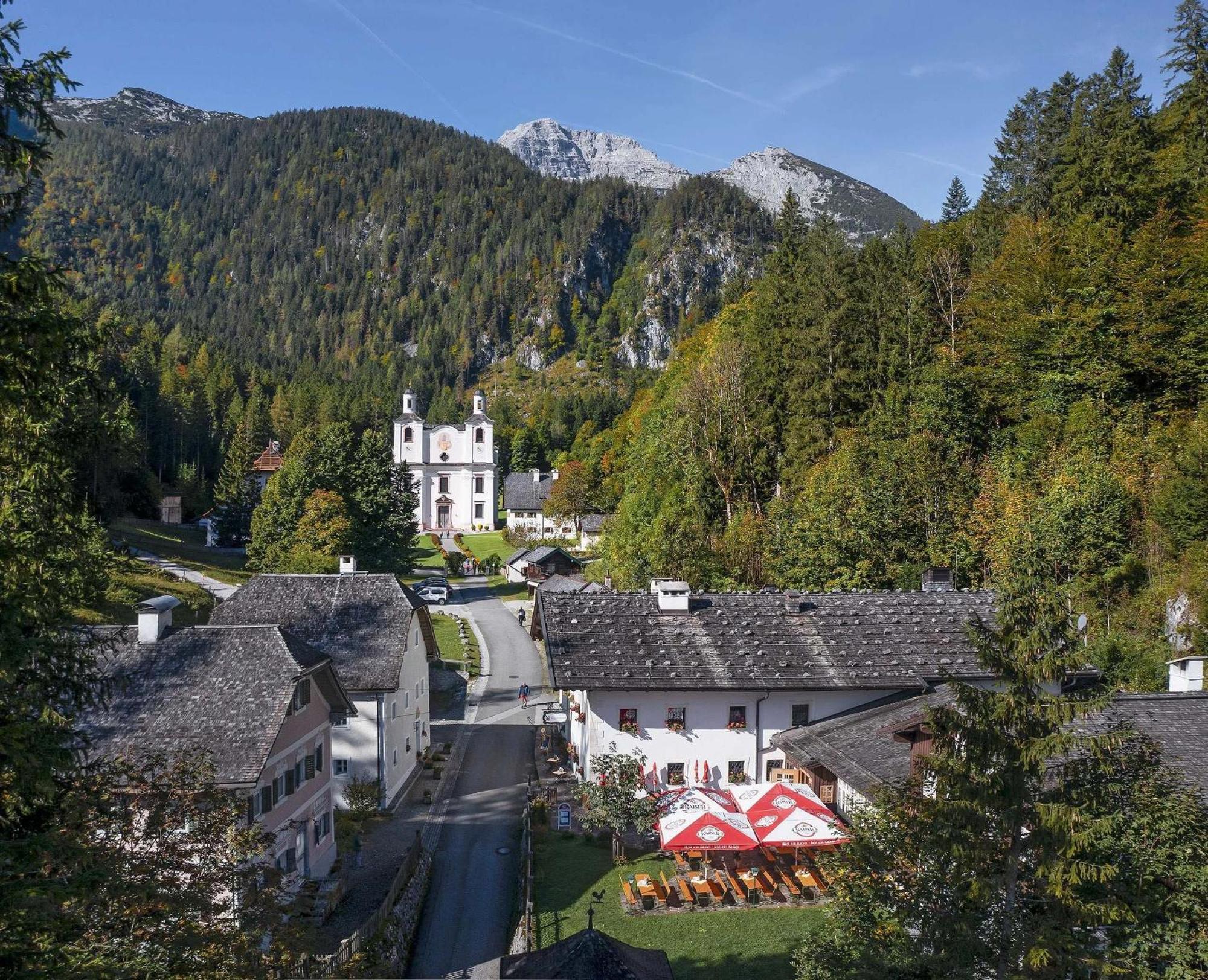 Gasthof Maria Kirchental Sankt Martin bei Lofer Bagian luar foto