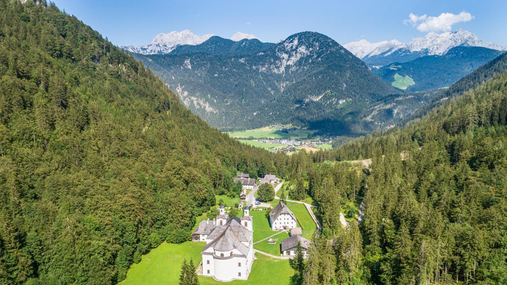 Gasthof Maria Kirchental Sankt Martin bei Lofer Bagian luar foto