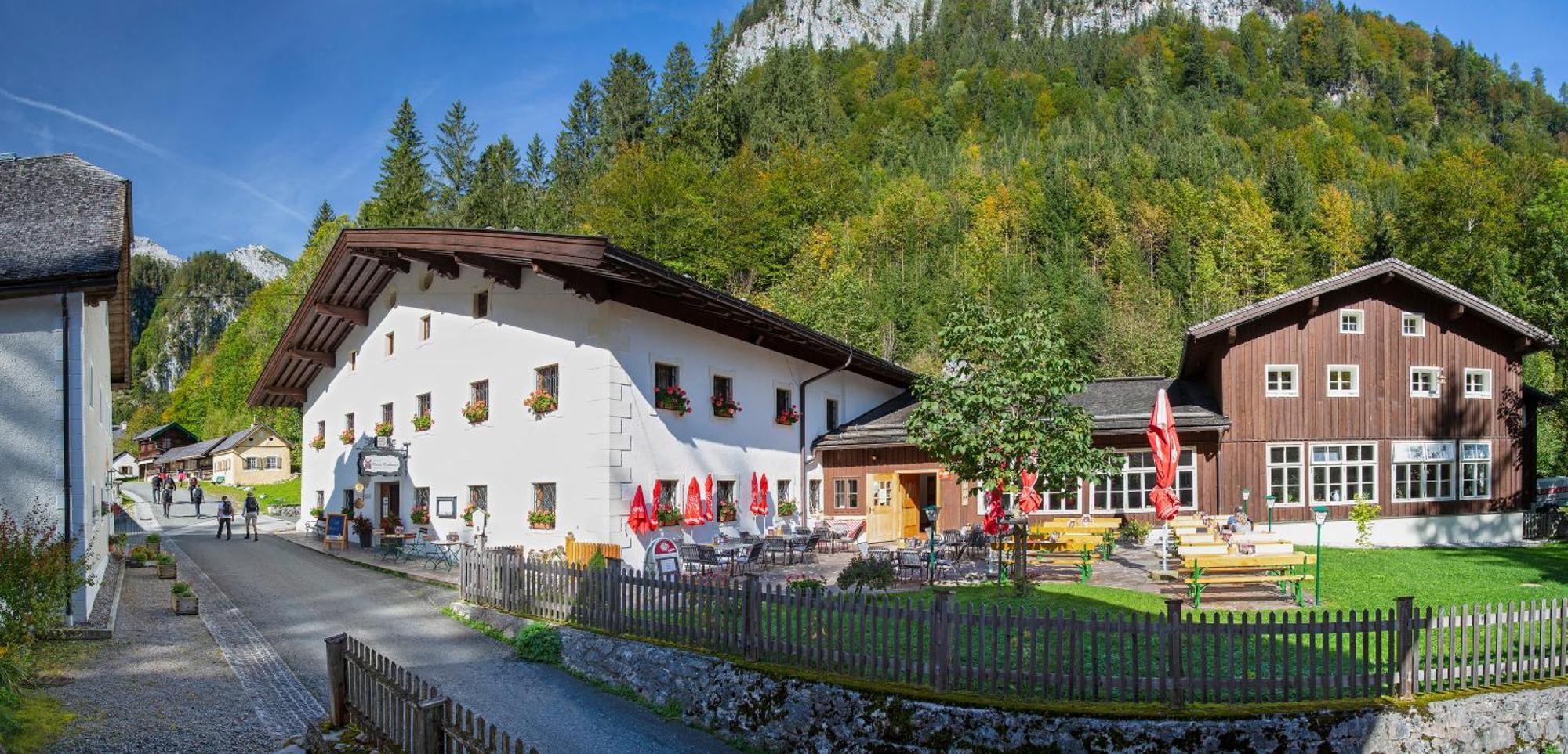 Gasthof Maria Kirchental Sankt Martin bei Lofer Bagian luar foto