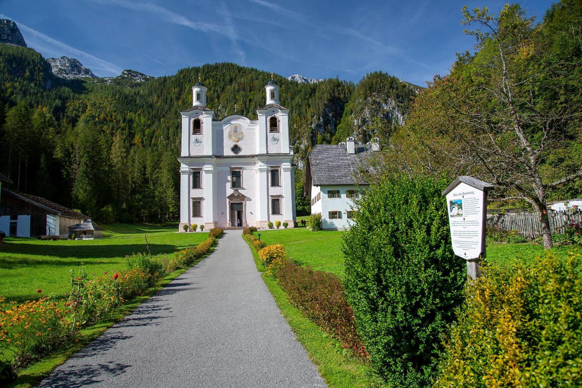 Gasthof Maria Kirchental Sankt Martin bei Lofer Bagian luar foto